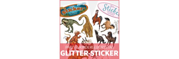 Glitter-Sticker
