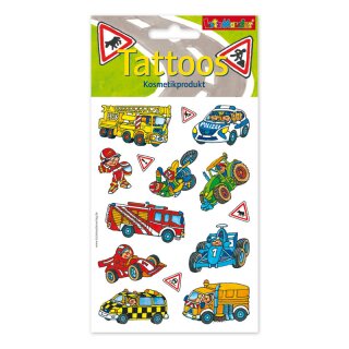 Tattoos A6 - TapirElla " Fahrzeuge" - ca.14,8 x 10,5cm - Lutz Mauder 46011