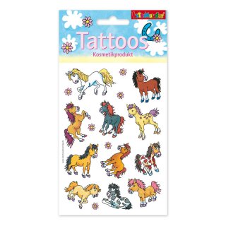 Tattoos A6 - TapirElla "Pferde" - ca.14,8 x 10,5cm - Lutz Mauder 46015