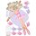 Schultüte - Dekorations Set - Bastelset Easy Line "Fantasy Ballerina" - Zubehör für eine Schultüte zum selber machen - Einschulung DIY