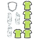 Schultüte - Dekorations Set - Bastelset Easy Line "Fußball" - Zubehör für eine Schultüte zum selber machen - Einschulung DIY