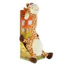 Laber-Giraffe "Gertrud" ,Plüschtier Giraffe plappert alles nach, Labertier 9x30cm