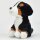 Laber-Berner Sennenhund "Rocky" Plüschtier Rocky  plappert alles nach, Labertier 12,5x15x19,5cm