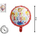 Folien-Ballon "Tiere" Happy Birthday - ca.45cm...