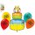 Ballon Set "Happy Birthday Torte" 9 tlg. - für Geburtstag und Party