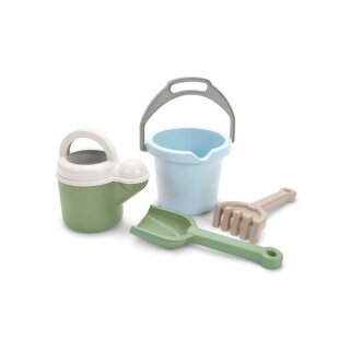 Biokunststoff "I´m Green" - Sand und Gartenset - 4 Teile aus recyceltem Kunststoff - dantoy 5614