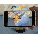 B-Ware: 3D Lexi Leucht Globus - 25cm Durchmesser - mit Reliefoberfläche + Gratis App Funktion