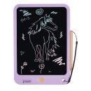 Kinder LCD Maltafel, Schreibtafel Pony-Pad Board, Zeichentafel Pferd mit Stift, Zaubermaltafel, Spieltafel