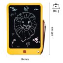 Kinder LCD Maltafel, Schreibtafel Tiger--Pad Board, Zeichentafel Pferd mit Stift, Zaubermaltafel, Spieltafel