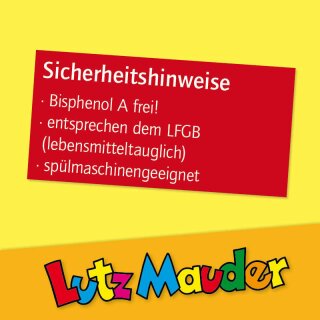 Brotdose / Lunchbox Ersatzverschluss/-ring gelb - Lutz Mauder Verlag
