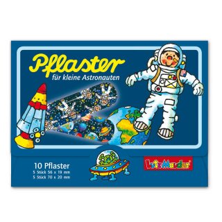 Pflasterbriefchen - Astronaut - 10er Set - Lutz Mauder 14600