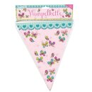 Wimpelkette "Schmetterlinge Butterfly" für Kindergeburtstage - Fasching - Karneval - Mottoparty  - Lutz Mauder 11251