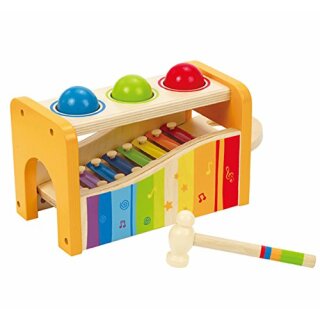 Musikspielzeug - Xylophon und Hammerspiel -2fach Kombination - Hape E0305