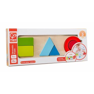Puzzlespielzeug - Geometrie-Puzzle - Hape E1615