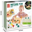 Entdeckerspielzeug - Kunst-Set Blumenpresse - Nature Fun - Hape E5574