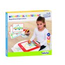 Großes Magnetspiel Kinder - Kunterbunt -  mit bunten Plättchen und Magnetstift - beleduc