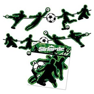 Girlande "Fußball" für Kindergeburtstage - Fasching - Karneval - Mottoparty - Lutz Mauder 11371