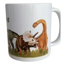 TapirElla T-Rex Dinosaurier Tasse mit Wunsch Namen - Lutz...