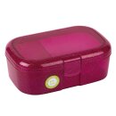 Kinder Brotdose / Glitzer-Lunchbox - Neutral Pink -...