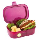 Kinder Brotdose / Glitzer-Lunchbox - Neutral Pink -...