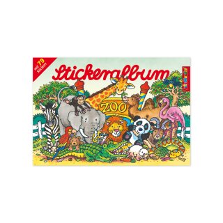 Stickeralbum *Zoo* mit 79 Stickern, Lutz Mauder 72025