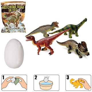 Dino schlüpft aus sprudelnden Ei Spielzeug Kinder Dinosaurier Geschenk Scherz 
