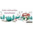 TapirElla Winter Tasse mit Wunschnamen - Lutz Mauder Trinkbecher - Frohe Weihnachten