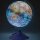 3D Lexi Leucht Globus - 32cm Durchmesser - mit Reliefoberfläche + Sternenhimmel mit astrologischen Sternzeichen + Gratis App Funktion