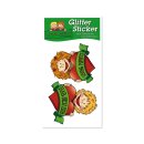 Glitter - Sticker Living Puppets Motiv 4 - Lutz Mauder 72345