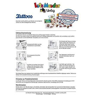 Tattoos - Living Puppets Motiv 1 - Lutz Mauder  44710