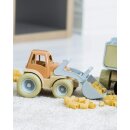 Biokunststoff "I´m Green" - Traktor mit Frontlader in Geschenkbox - dantoy 5630