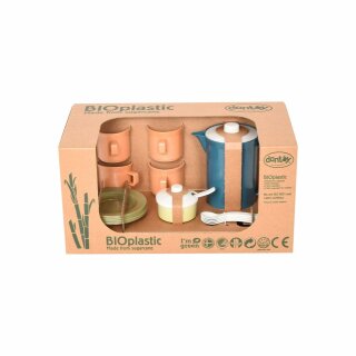 Biokunststoff I´m Green - Kaffeeset 17 Teile in Geschenkbox - dantoy 5641