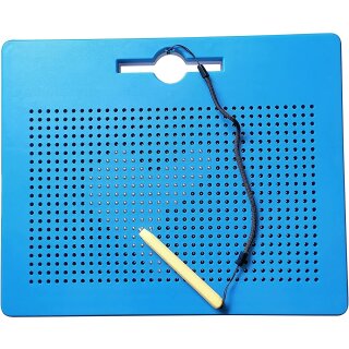 Magnetische Zeichentafel 29 cm  blau/rot 