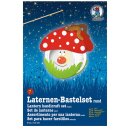 Laternen-Bastelset 7 / Lampions "Pilz " - Laterne zum basteln und selber machen - DIY