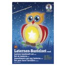 Laternen-Bastelset 34 / Lampions "Eule 2" - Laterne zum basteln und selber machen - DIY