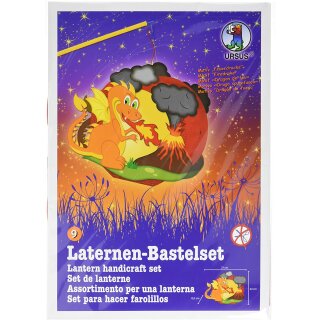 Laternen-Bastelset Easy Line 09 / Lampions Feuerdrache - Laterne zum basteln und selber machen - DIY