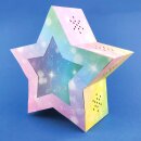 Laternen-Bastelset-Lampion -Twinkle Star "Feenstaub" - Laterne zum basteln und selber machen - DIY