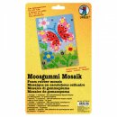 Moosgummi - Mosaik "Schmetterling" - zum selber machen - DIY