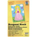 Moosgummi - Mosaik "Prinzessin" - zum selber...