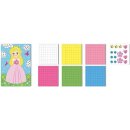 Moosgummi - Mosaik "Prinzessin" - zum selber machen - DIY