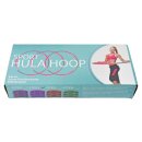Sport und Fitness Hula Hoop Reifen - Steckbar in 3 Größen- Hullern in 74cm, 83cm und 95cm Umfang möglich, (Pink/Lila)