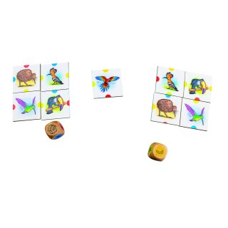 Birdy - Vogelstarkes Farbenordnen - Lernspiel für Zuhause - Bewährt im Kindergarten - Beleduc 22820