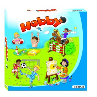 Hoppy - Welches Hobby hast du? - Lernspiel für Zuhause - Bewährt im Kindergarten - Beleduc 25530