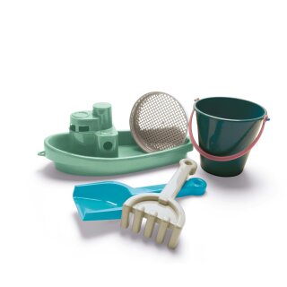 Recyceltem Kunststoff Blue Marine Toys - Boot und Sandset...