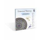 Diamond Painting Mandala Set 2 -  Keilrahmen 30 x30 x1,5cm zum Selbstgestalten - DIY