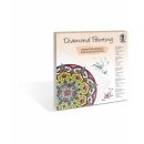 Diamond Painting Mandala Set 3 -  Keilrahmen 30 x30 x1,5cm zum Selbstgestalten - DIY