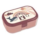 Kinder Brotdose / Lunchbox "Pinguin Familie...