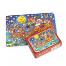 Mini Puzzle "Weihnachtsschlitten" 24 Teile -...