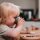 "TINY Dinnertime " 2 Becher für Kleinkinder aus recyceltem Biokunststoff -  Olive/Mocca - dantoy 6231