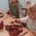 "TINY Dinnertime " Essgeschirr  für Baby und Kleinkinder aus recyceltem Biokunststoff - Weinrot - dantoy 6203